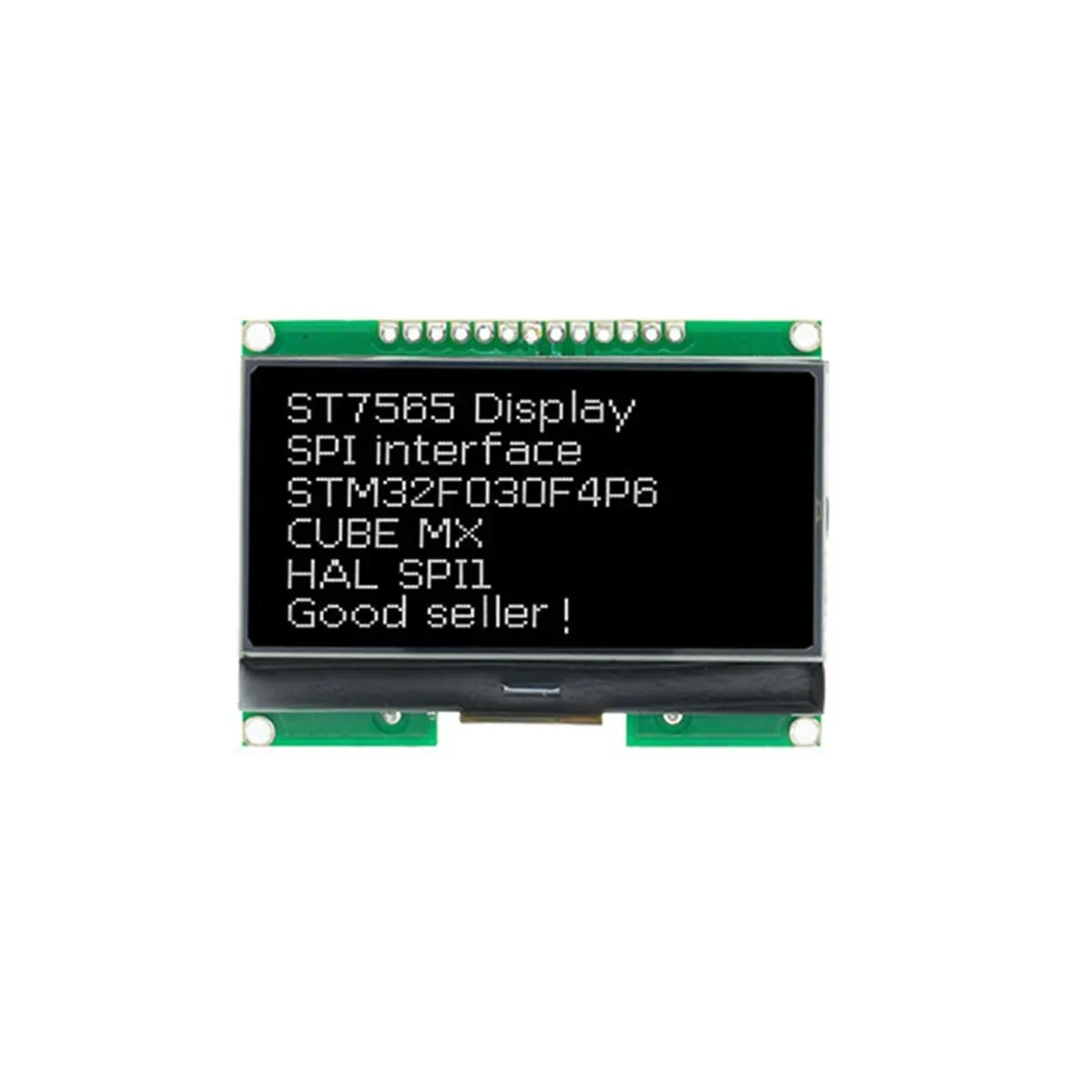 -[T1493C Digital]12864 LCD COG Module 12864-06D COG Dot Matrix Screen with Chinese Font SPI Interface A