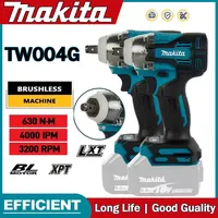 Makita TW004G 630N.m Brushless Screwdriver Machine Cordless Electric Screwdriver Rechargable Drill Driver 18V Battery