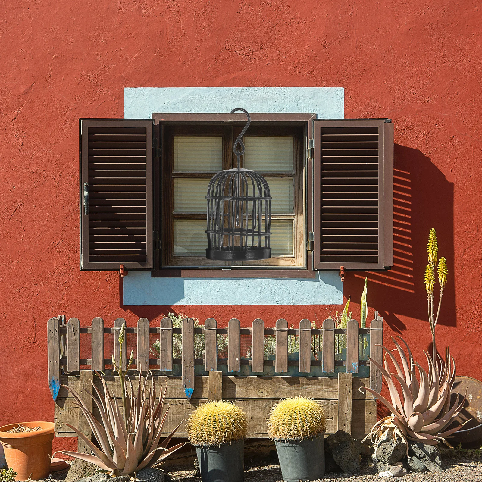 เครื่องประดับกรงนก Mini Decor ตกแต่ง Seed Catcher ขนาดเล็ก Birdhouse Creative Birdcage ตกแต่งลูกไม้