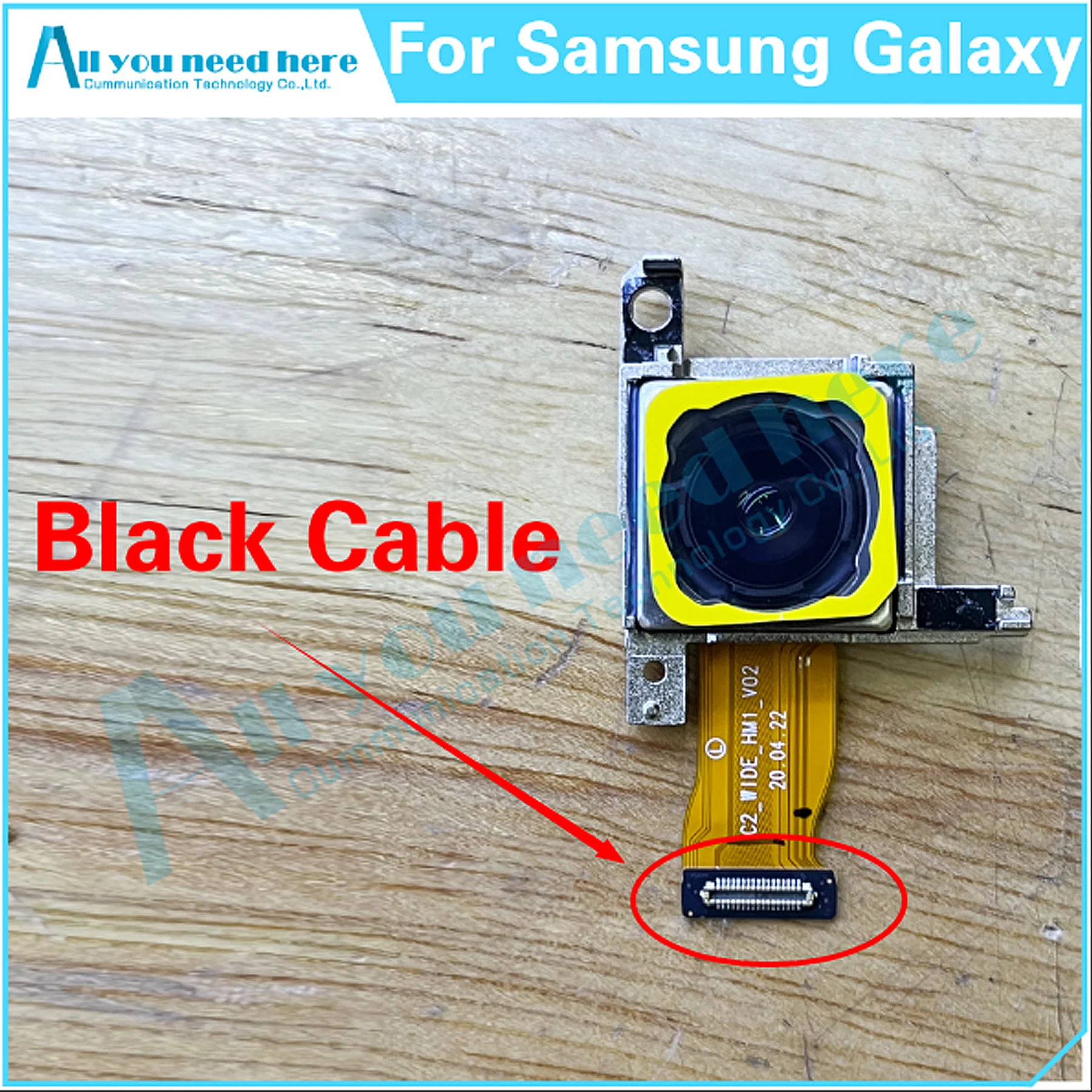 For Samsung Galaxy Note20 Ultra 5G SM-N986 Rear Camera Modules For Samsung Galaxy Note20Ultra 5G N986 Big Camera Replacement