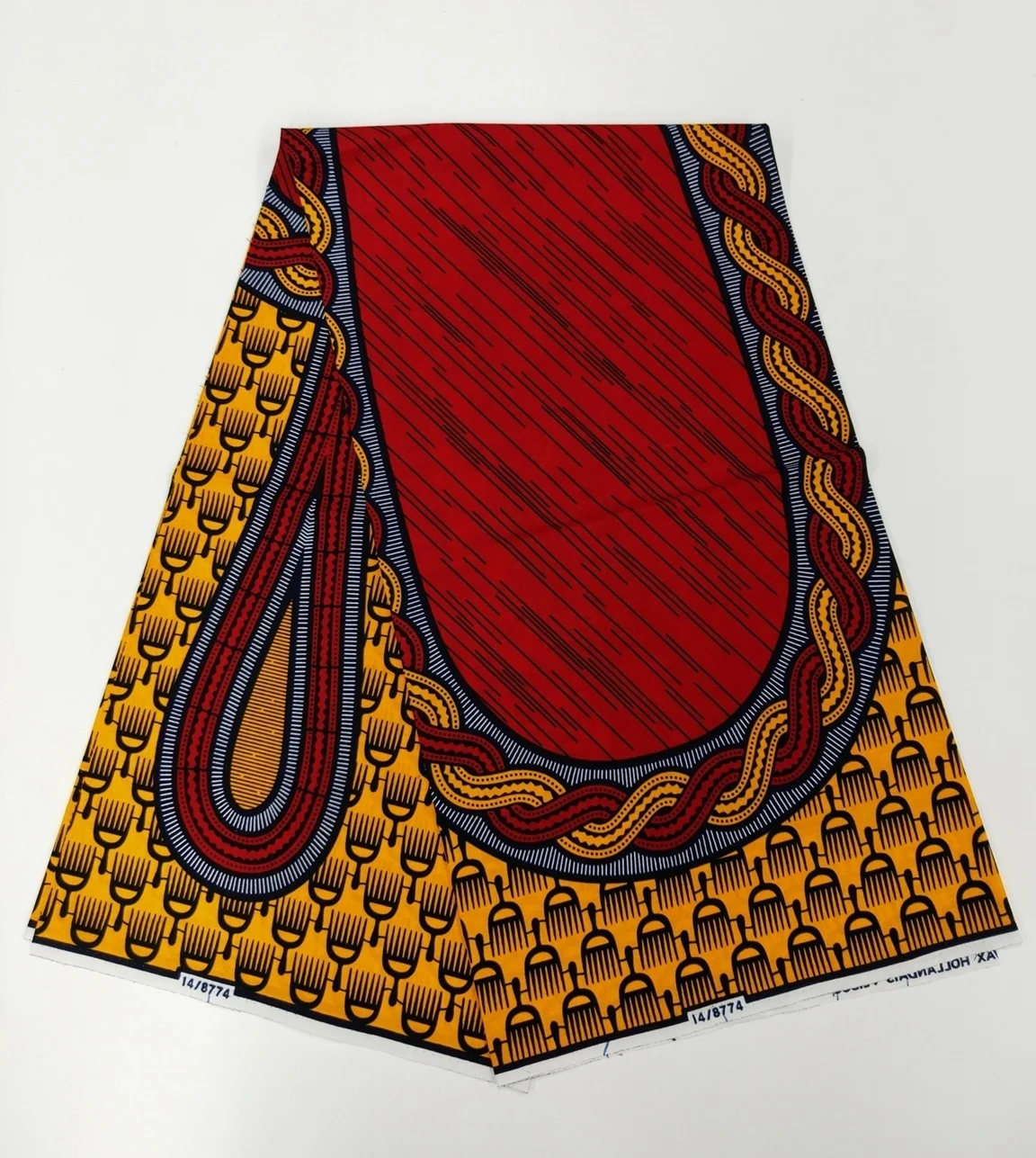 2024 Ghana Ankara African Wax Prints 100% Cottonr Fabric Binta Real Wax High Quality 6 Yard African Fabric For Party Dress Soft