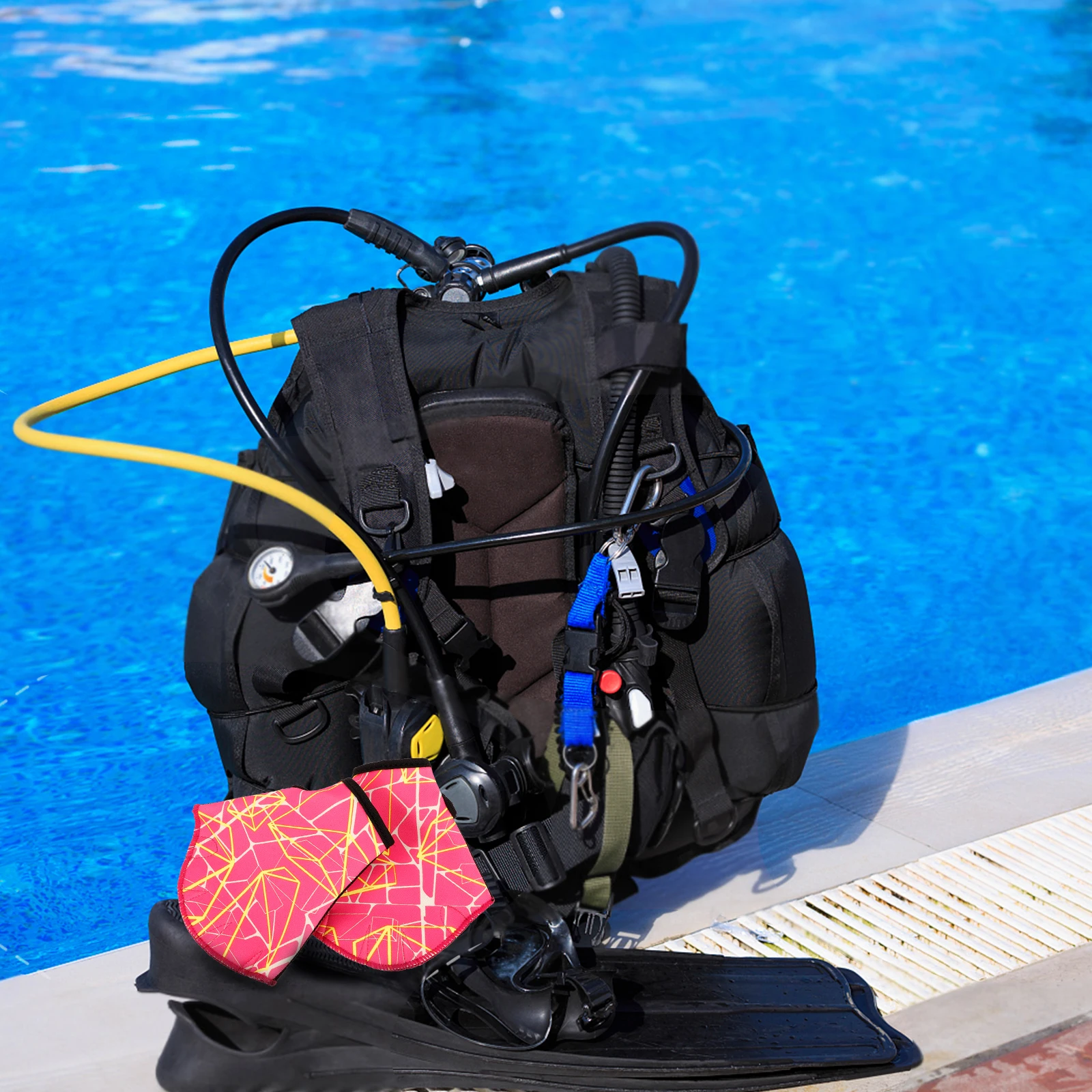 

Adults Swimming Gloves Water Supplies Cloth Pool Aquatic Exercise Equipment Paddles and Women