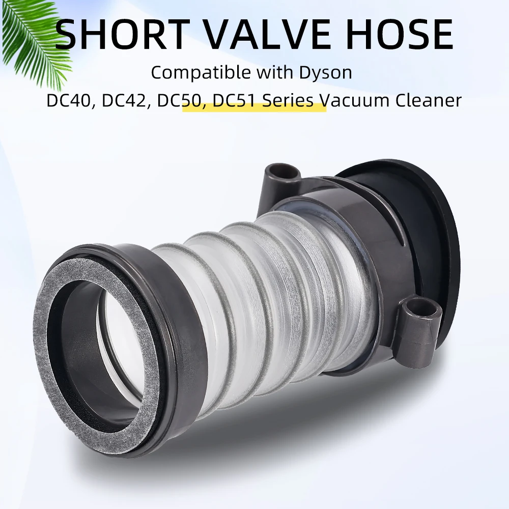 Manguera de válvula corta compatible con aspiradoras Dyson DC40 DC42 DC50 DC51, manguera de cambio 922625-01, piezas de repuesto para aspiradora