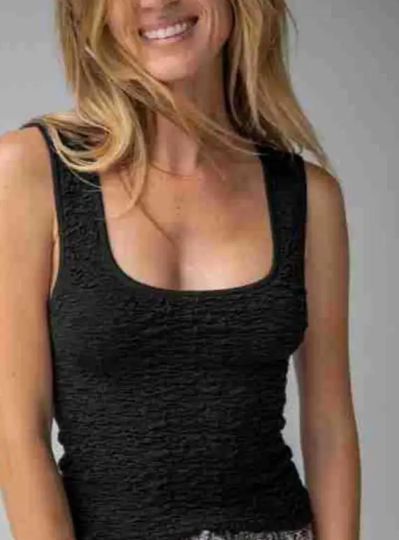 Ropa de Mujer 2025, Camisola sin Mangas con Cuello en U, Plisada, Ajustada, de Alta Gama, Estilo Retro, Moda Urbana