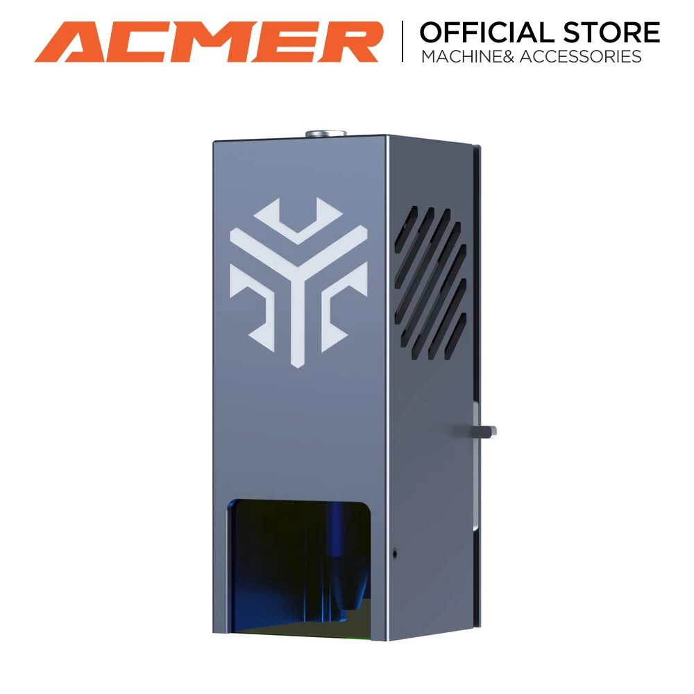 ACMER  Laser Engraving 10W Lase Module  Optical Output Power 450nmBlue Laser Head for CNC Laser Cutting Machine Tools