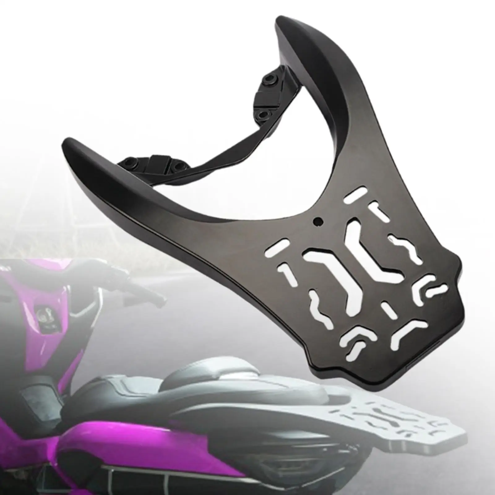 

Motorcycle Rear Shelf Convenient Wear Resistant High Hardness Simple Design Tail Luggage Support Bracket for Yamaha Nmax155