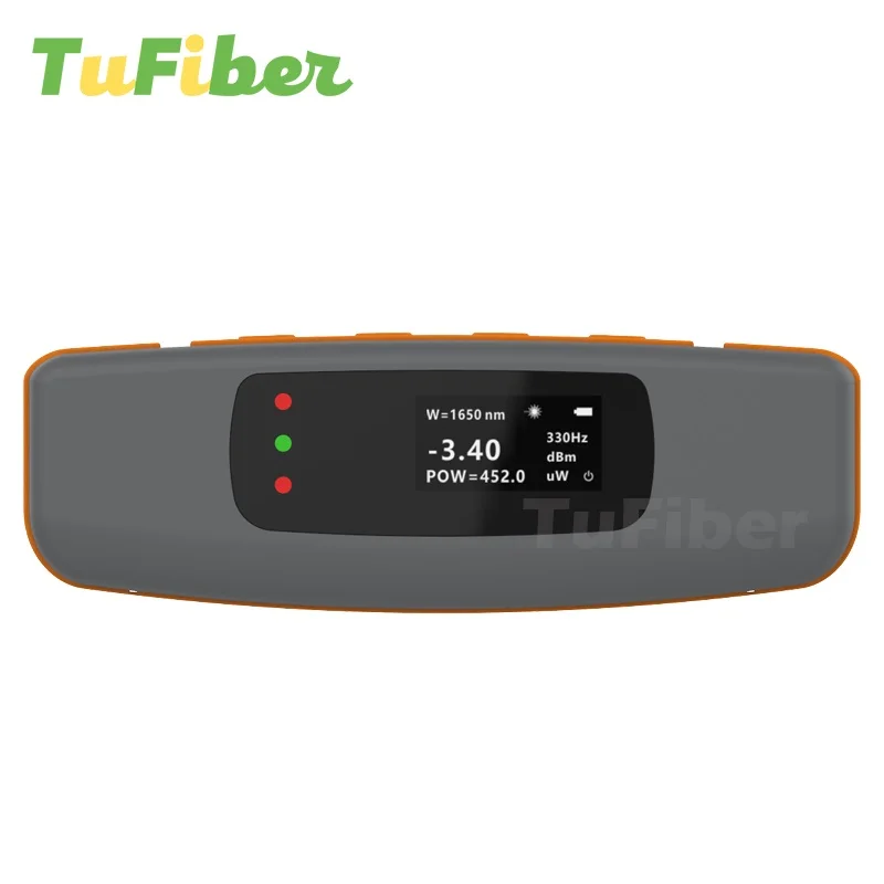 Mini misuratore di potenza ottico OPM localizzatore di guasti visivo Test del cavo di rete ottica Tester VFL 5/10/20/30/50MW LED Light FTTH