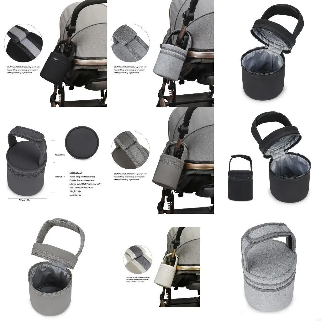 

Изолированная сумка для детских бутылочек, портативная сумка с подогревом бутылочек, переноски для детских бутылочек для во L8RB