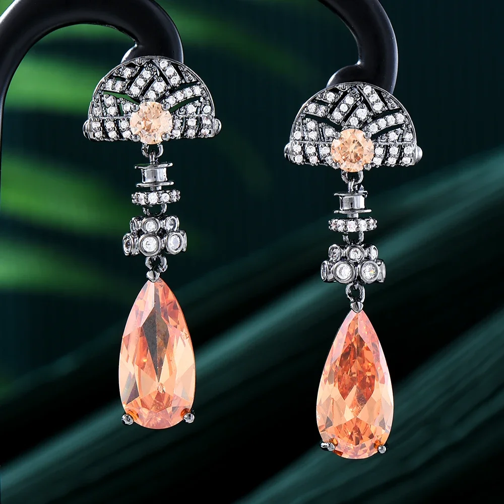 

Kellybola Trendy Water Drop Earrings For Women Bohemian Earrings Geometric Drop Earring 2023 Brincos Female DIY Fashion Jewelry