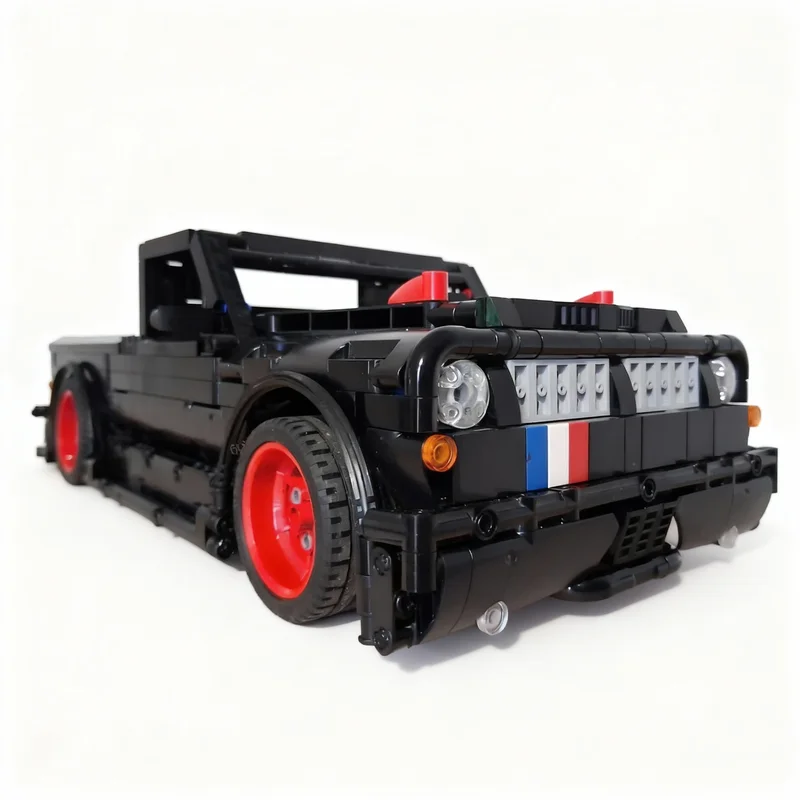 1262-teiliger MOC Pickup RC Technik-Modellbausatz Konstruktions-DIY-Set Weihnachtsgeschenk Spielzeug Kreative Idee Bildungsspielzeug