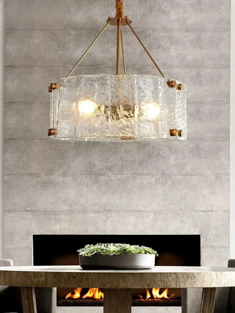High Grade Crystal Hanging Lamp Luxury Indoor Light For Kitchen Island Living Room Dining Area