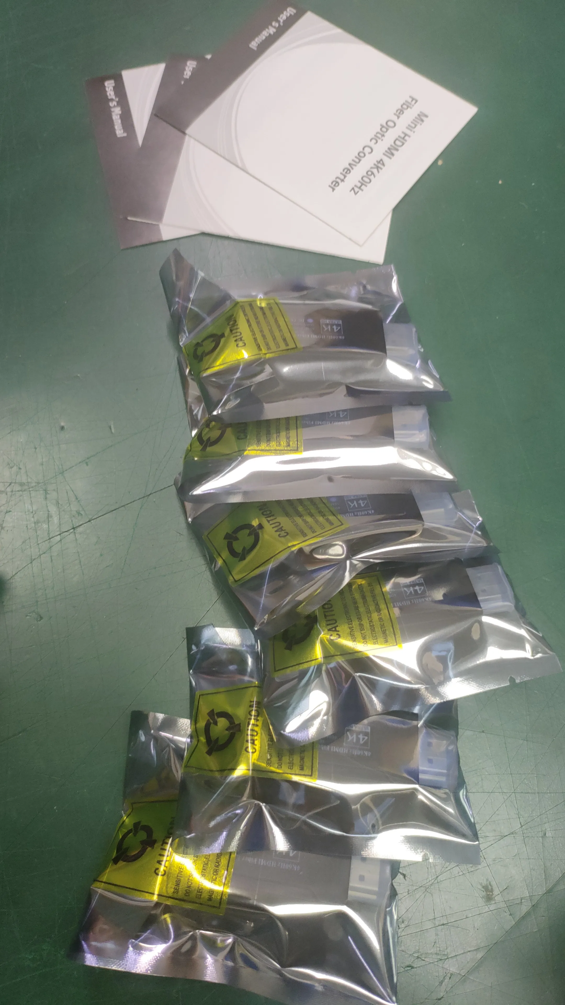 

mini EDID 4K@60Hz HD-MI 2KM LC fiber Fiber optic Extender transmitter receiver converter