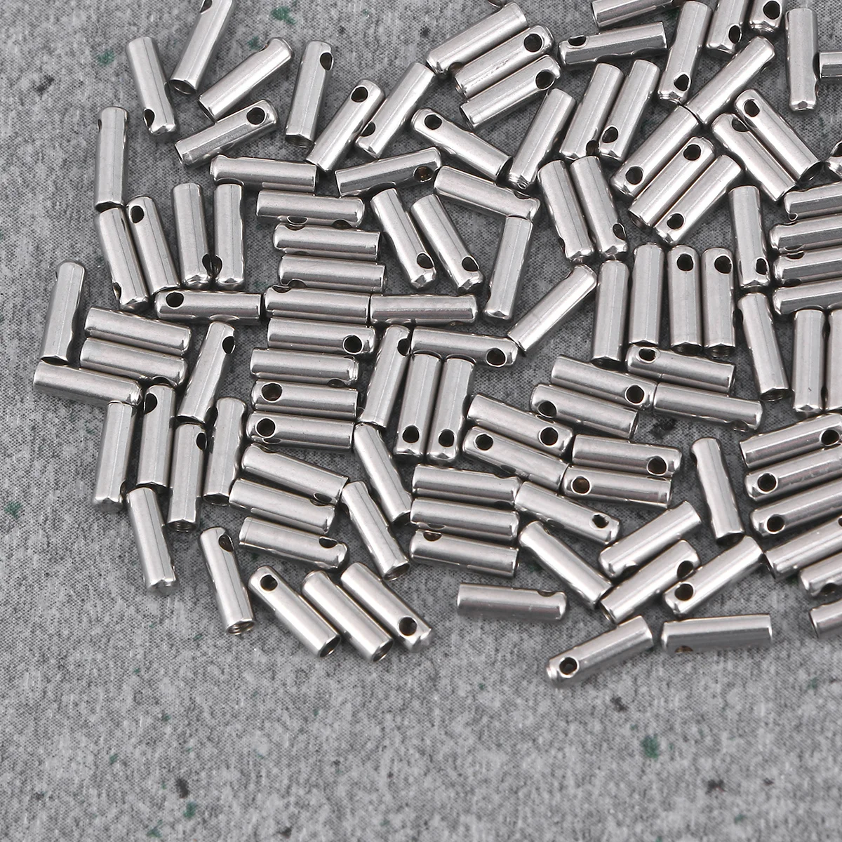 100Pcs Durable Stainless Steel Snake Head Chain Connectors Jewelry Making Cord Ends End Caps Terminators for Bracelets