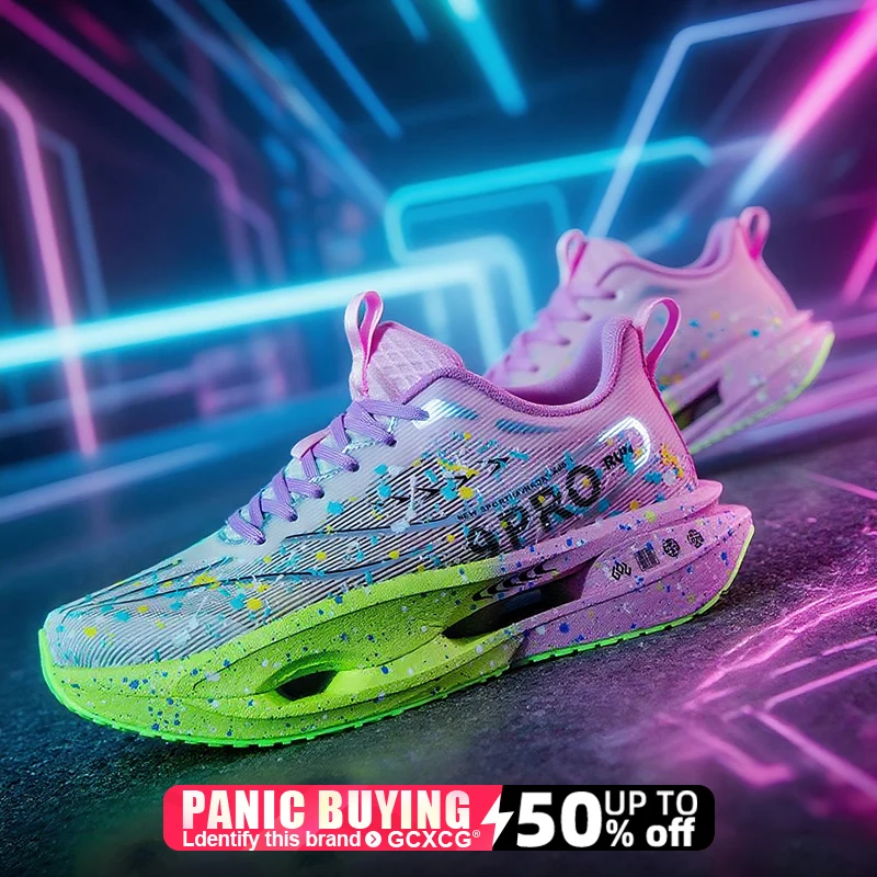 

Кроссовки, специальные карбоновые марафонские мужские спортивные дышащие легкие женские удобные спортивные нескользящие кроссовки