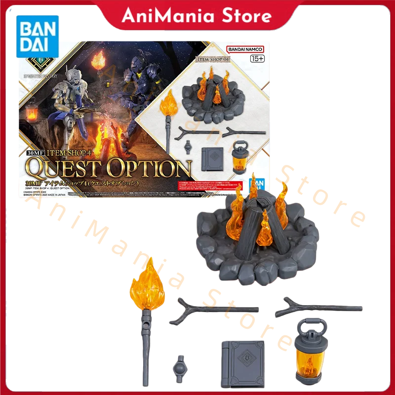 Original box Bandai 30 MINUTES FANTASY ITEM SHOP 4 QUEST OPTION Anime Figures Assembled Model Accessory collection 30MF toy