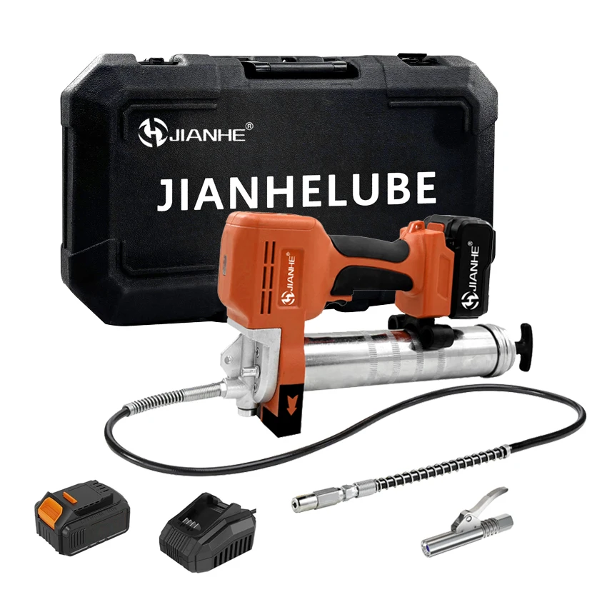 

Cordless Grease Gun Heavy-duty 21v 400cc Rechargeable Battery Electric Cordless Grease Gun for Excavators