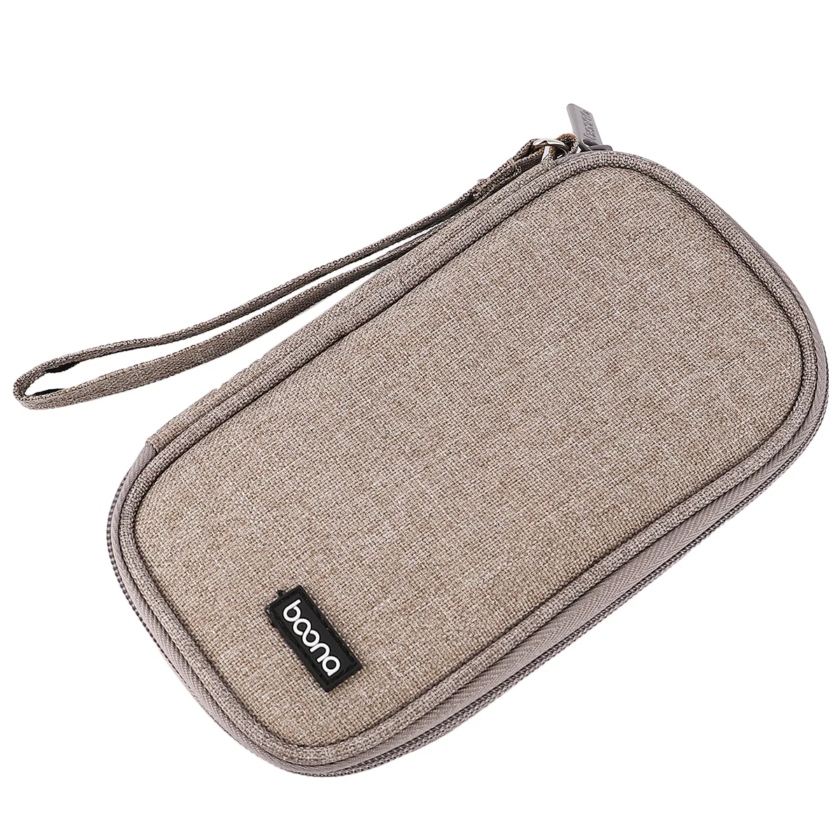 Hard Drive Travel U Disk Shield Storage Bag Electronic Accessories Case External Grey for USB