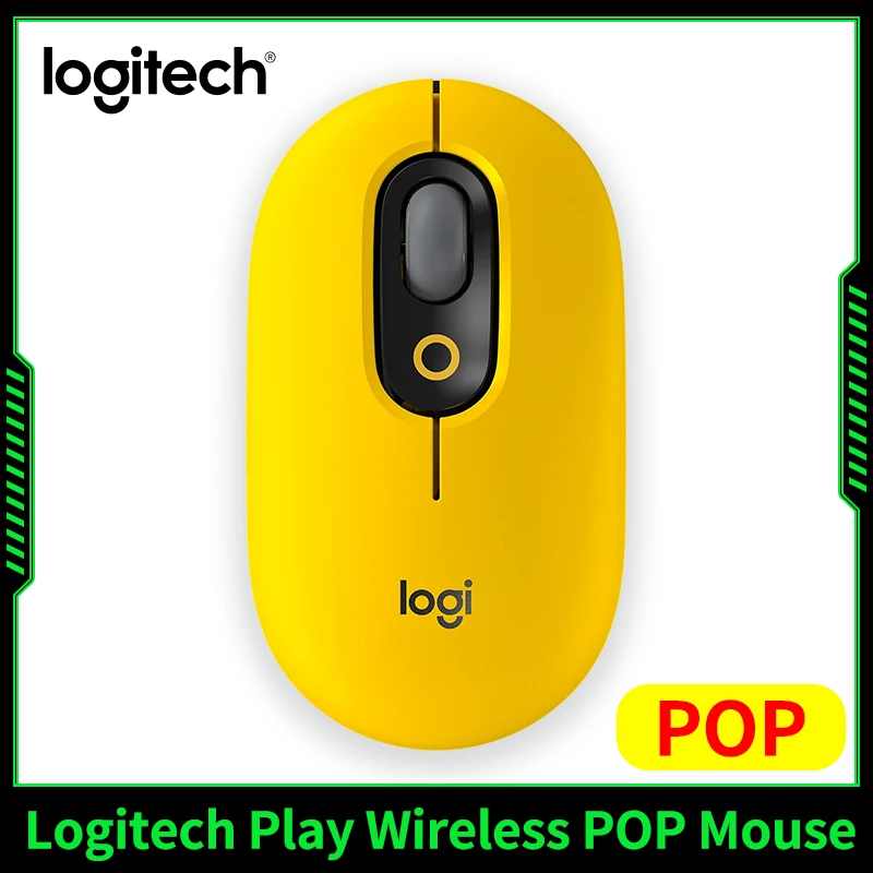

Logitech POP MOUSE беспроводная Bluetooth портативная долговечная офисная домашняя мышь для нескольких устройств