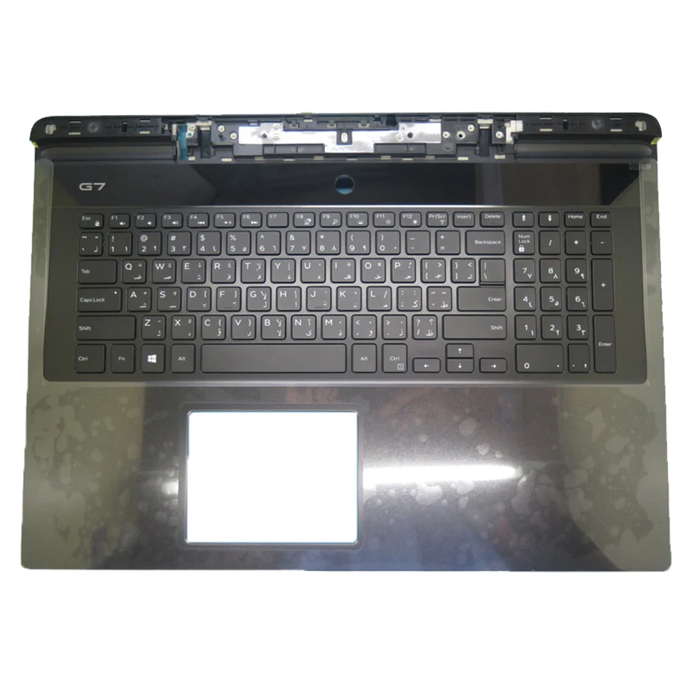 Arabia AR Laptop Palmrest For DELL G7 17 7790 00YW0N 0YW0N 06WFHN 6WFHN 022PR8 22PR8 0258J0 258J0 0GVC22 GVC22 Keyboard New