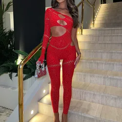 Girl's Rave Hollow Out Nightclub Party Costumes Exotic Pole Dance Wear Sexy Bodysuits Erotic Teddies Porno Dancer Show Outfits