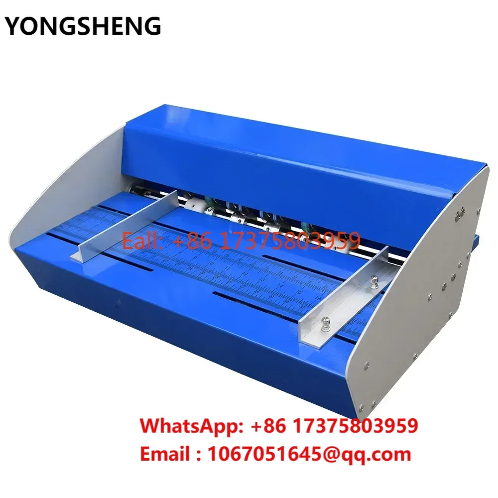 520mm Automatic paper perforating machine A3 electric paper creasing machine for cover card