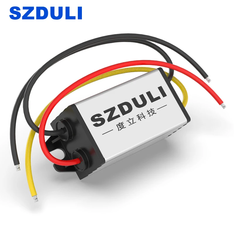 24V to 12V converter voltage regulator 48V 12V waterproof module DC DC 1A-5A voltage regulator model converter DC 72V to DC 12V