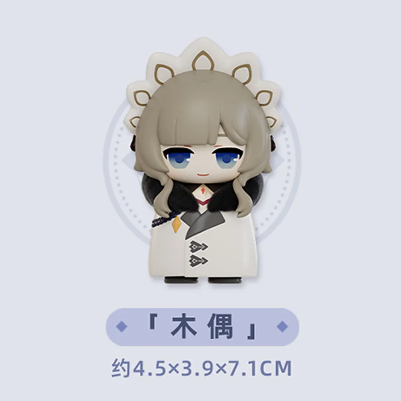 Hot Selling Genuine Genshin Impact Fatui Harbingers Chibi Blind Box Figurines Merchandise Doll Ornament Surprise Trendy Toy Gift image 3