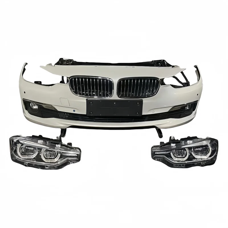 Suitable for BMW-3 Series F30F35 New Radiator Kit Electronic Fan Cooling System AC Condenser Front Bumper Complete