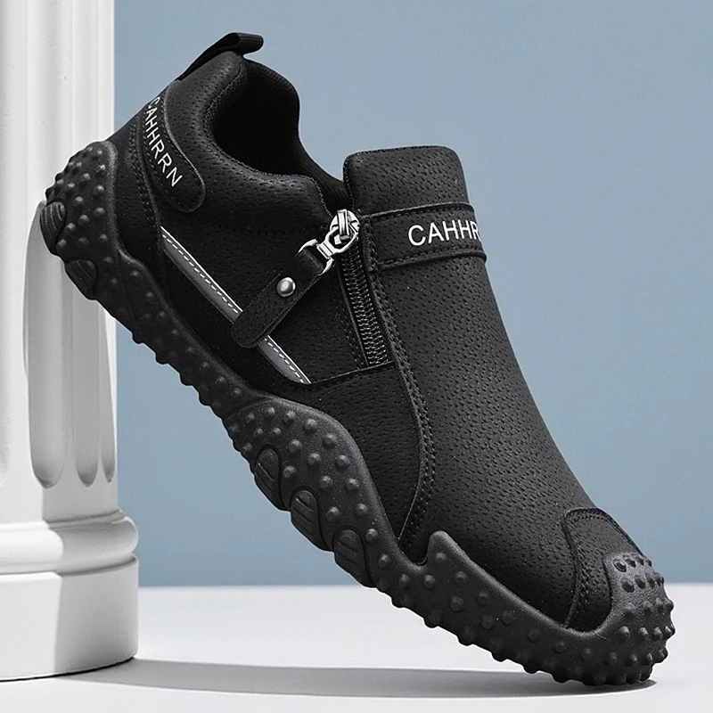 

Мужские повседневные кроссовки для активного отдыха, удобные слипоны для хайкинга и прогулок, легкие нескользящие спортивные туфли, удобные для вождения.