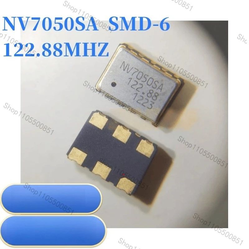 NV7050SA 122.88MHZ 5070 Voltage Controlled Temperature Supplementary Crystal Oscillator 122.88M Patch 6 Pins