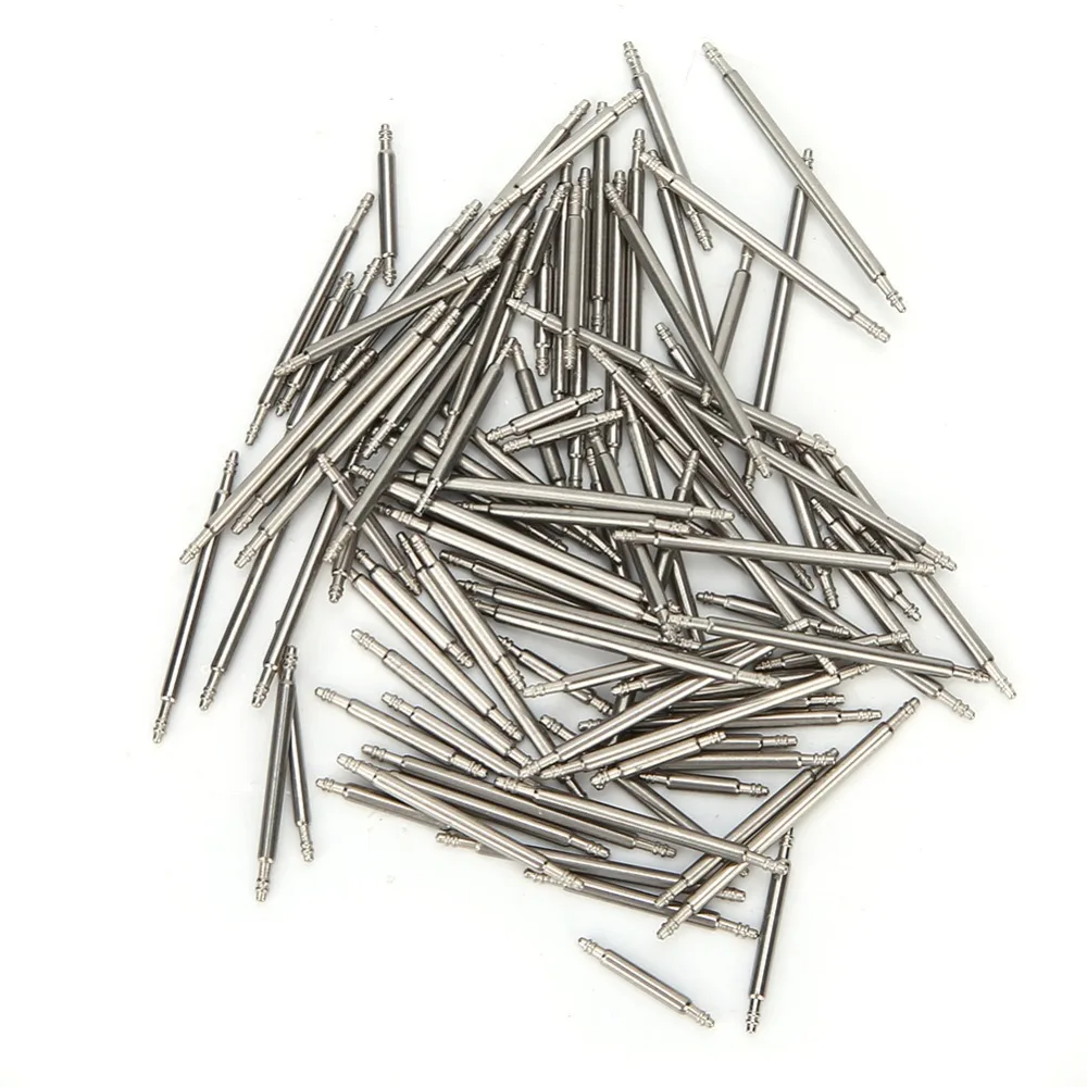 2 Box Precision Silver Color Cotter Pin Stainless Steel Material Multiple Sizes Spring Bar Watch Replacement Parts Strap Repair