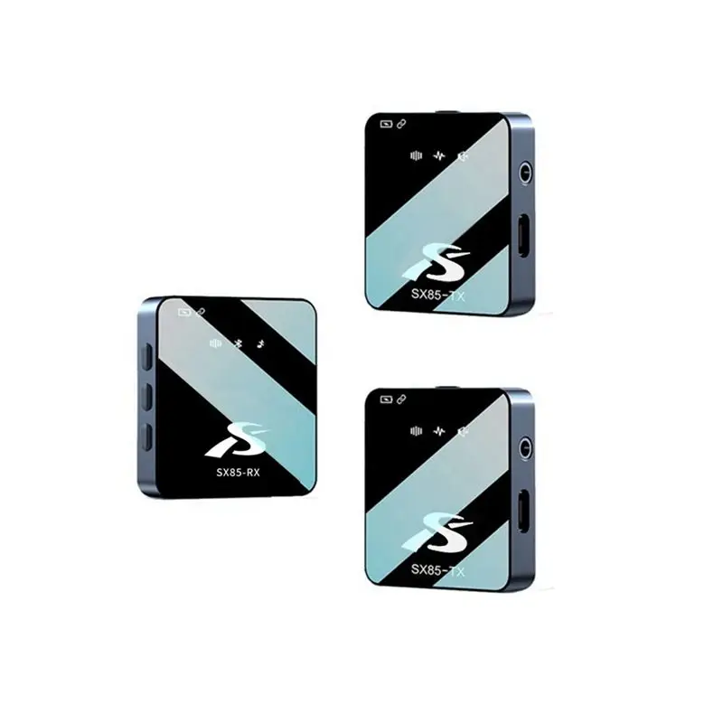 

Беспроводной петличный микрофон BNVN с квадратным корпусом для записи, с шумоподавлением, для записи интервью, живых выступлений и обучения