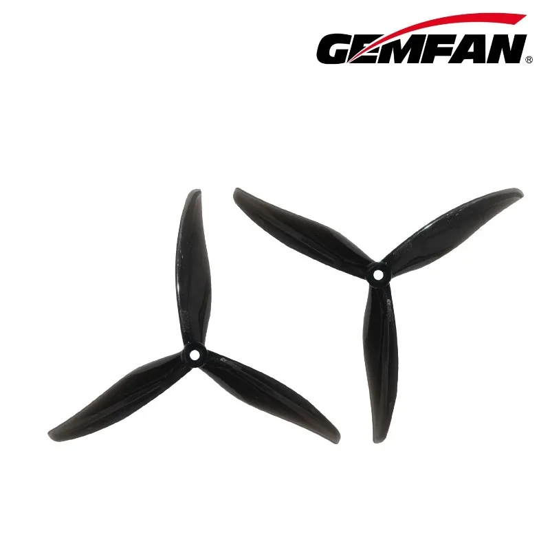 Gemfan 7043 X Street League 3-Blade Propeller7x4.3x3 لطائرات بدون طيار FPV Freestyle 7 بوصة طويلة المدى 2-Pairs Racing RC Quadcopter Props
