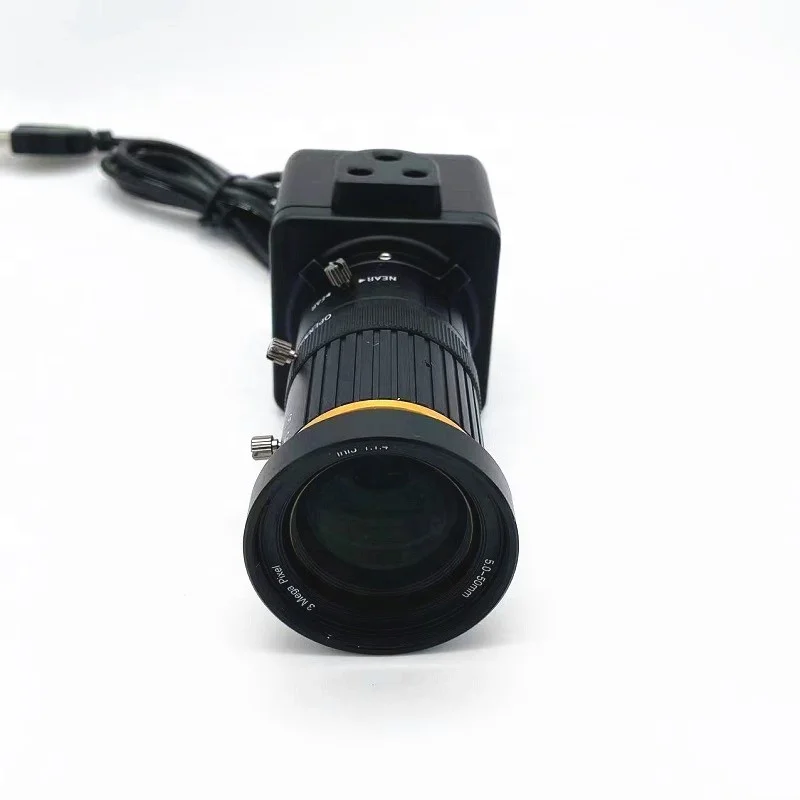 Starvis 2.0MP 1080P IMX462 Sensor Low Light Star Light USB Box Camera With 5-50mm CS Mount Lens