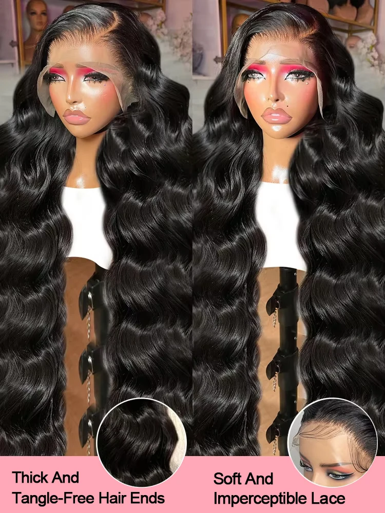30 40 بوصة الجسم موجة 13x4 13x6 HD الدانتيل الشفاف الباروكات الأمامية شعر الإنسان المياه مجعد 360 كامل الدانتيل الباروكات 300 الكثافة للنساء