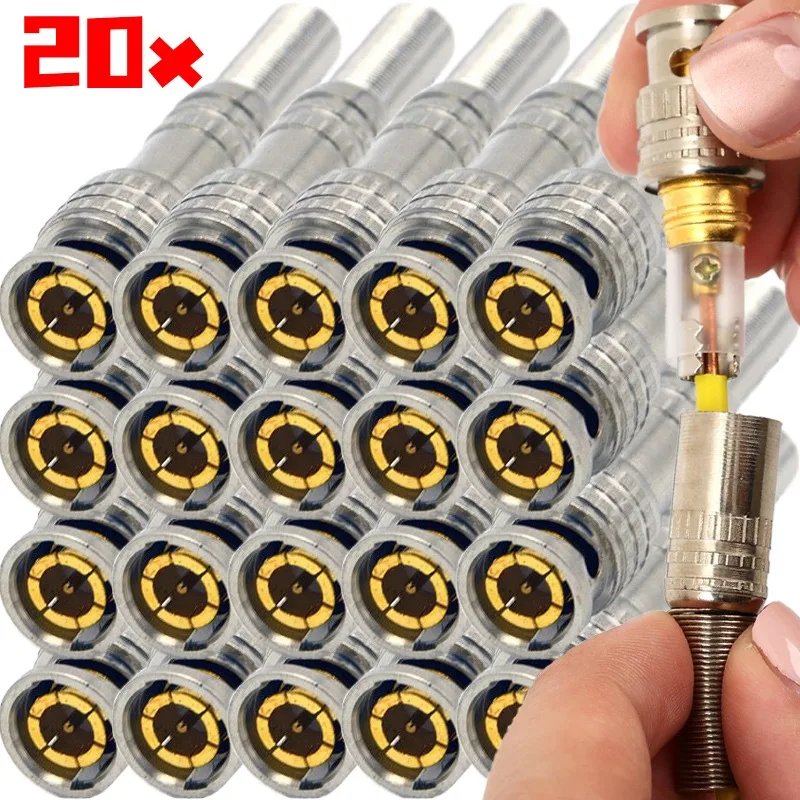 5/20Pcs Bnc Solderl…
