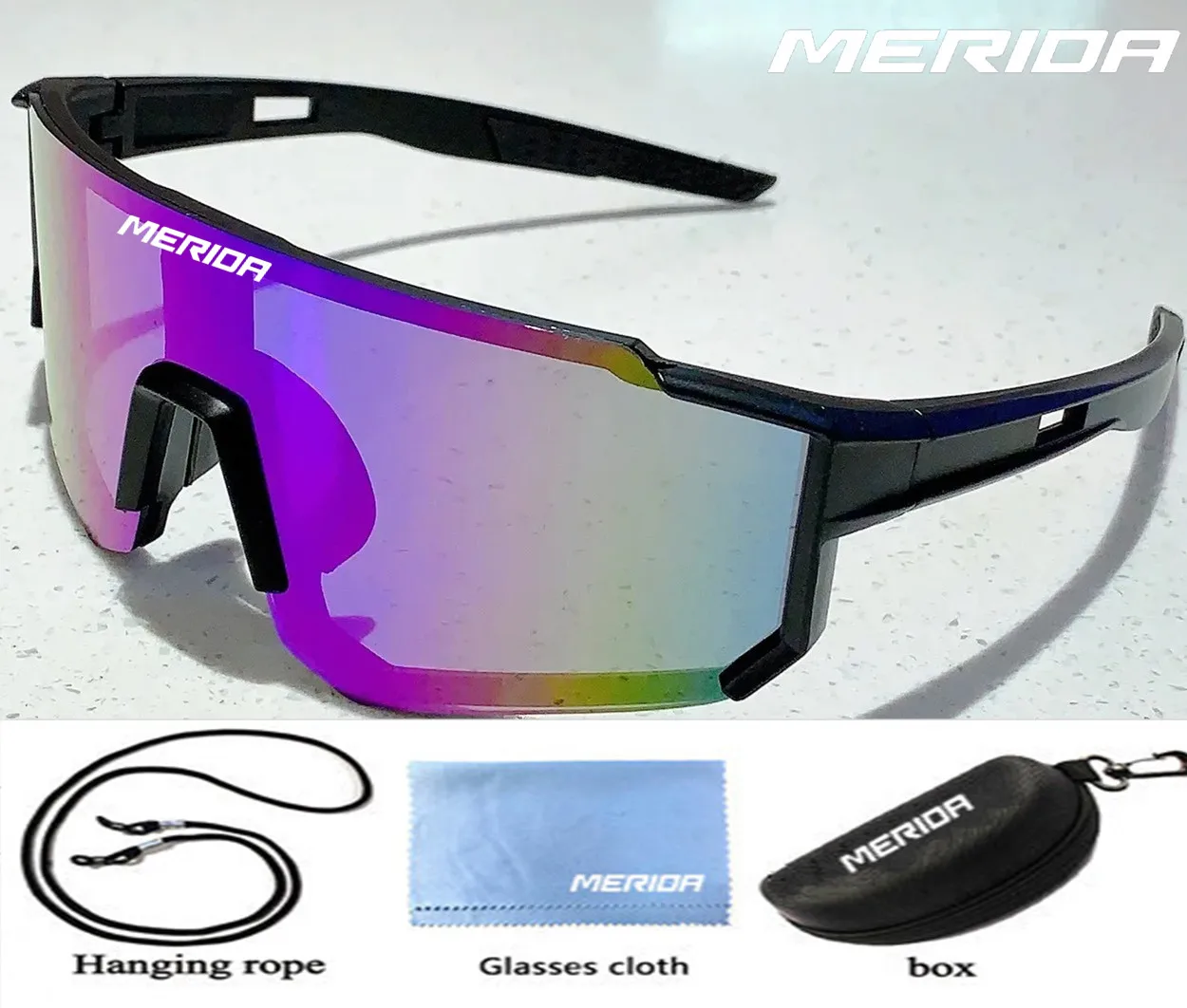 

MERIDA.High quality UV400 glasses are used for outdoor play and photography Hunting Cycling and mountain climbing goggles