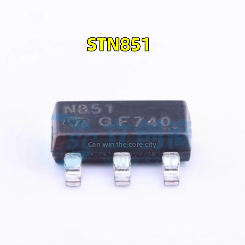 

10 pieces New original STN851 screen print N851 SOT-223 bipolar transistor PNP 5A 150V in stock