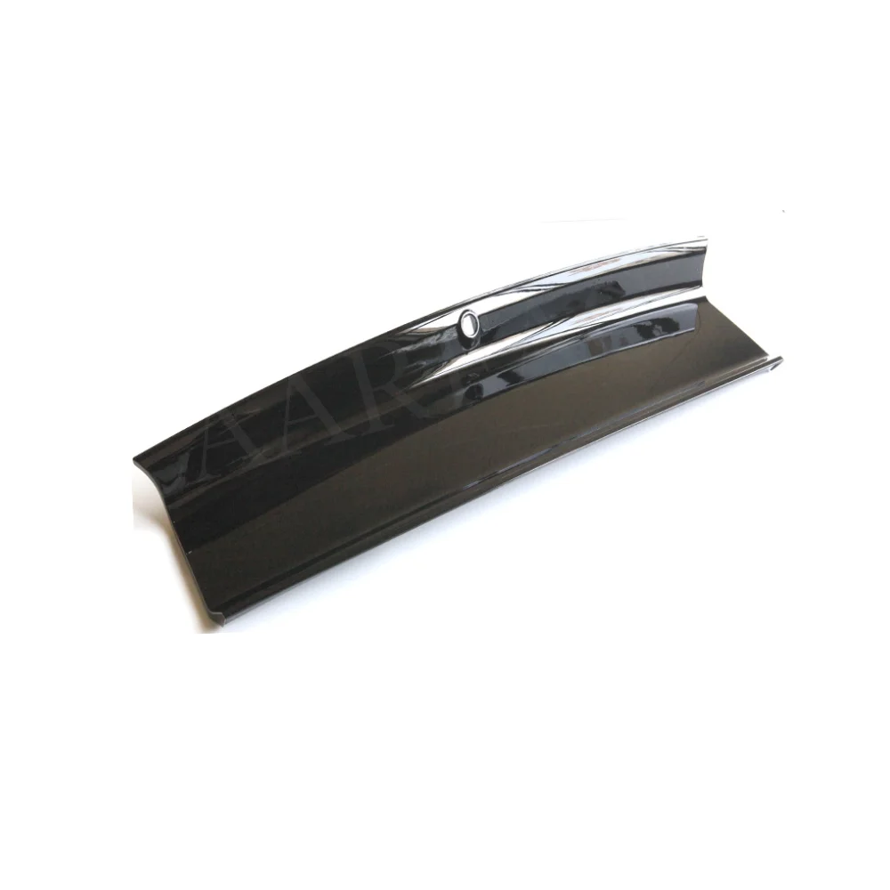 ABS Glossy Black Car Rear Lid Trunk Decklid Panel Cover Kit For Ford Mustang 2015-2023 Car Accessories Carbon Fiber