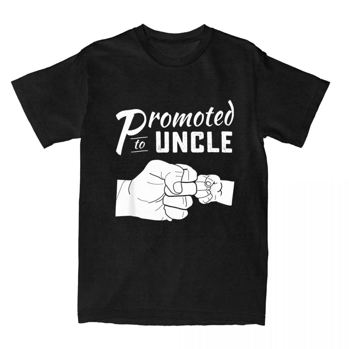 Novelty Promoted To Uncle Baby Announcement 2024 T-Shirts for Men Cotton T Shirts First Time New Uncle Tees Printed Clothing