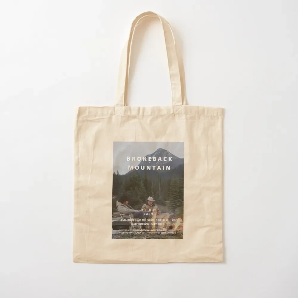 

BROKEBACK MOUNTAIN POSTER Tote Bag Canvas shoulder bag tote bag canvas shopping cart bags