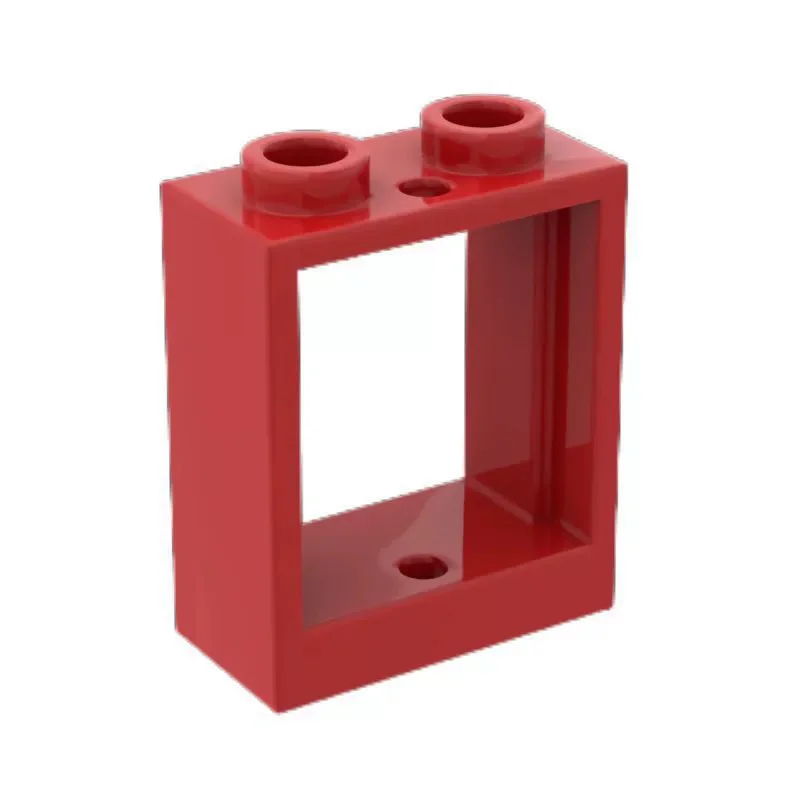 50 Stück Puzzle-Teile 60592 60601 Fenster 1x2x2 Flache Vorderseite Baustein-Set Haus-Bausteine Ideen-Spielzeug Geburtstags- und Weihnachtsgeschenk – Detail 3