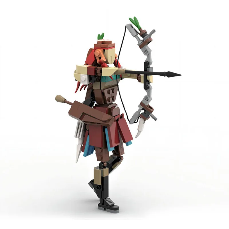 

240PCS Horizon Zero Dawneded Game Character Aloyed Building Bricks Model Collectible Toy Holiday Gift