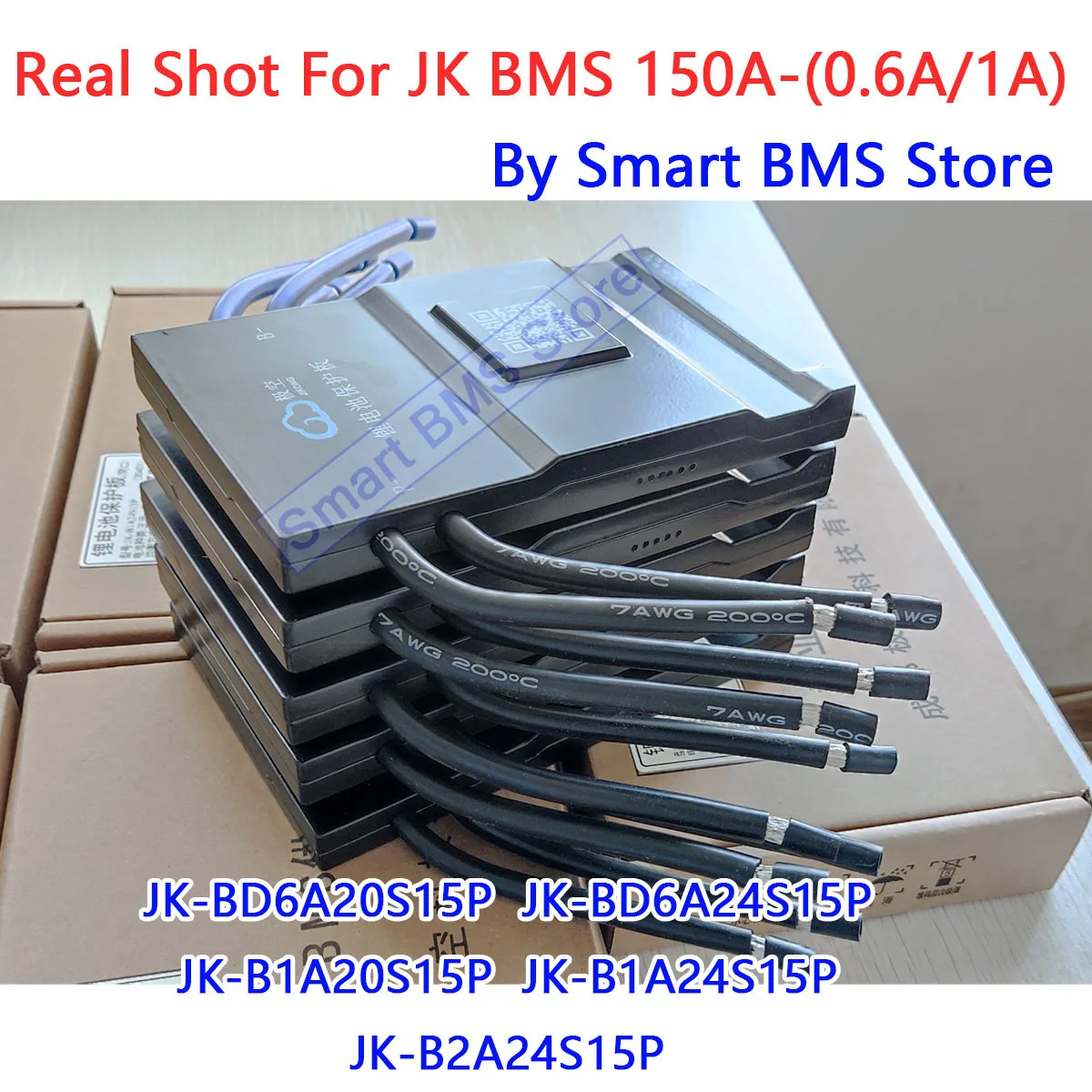 JiKong BMS 150A 8s 12s 20s 24v 48v B2A JK BMS 150 Lifepo4 Active Balance Balance BD6A24S15P Balance Balance B2A20S15P