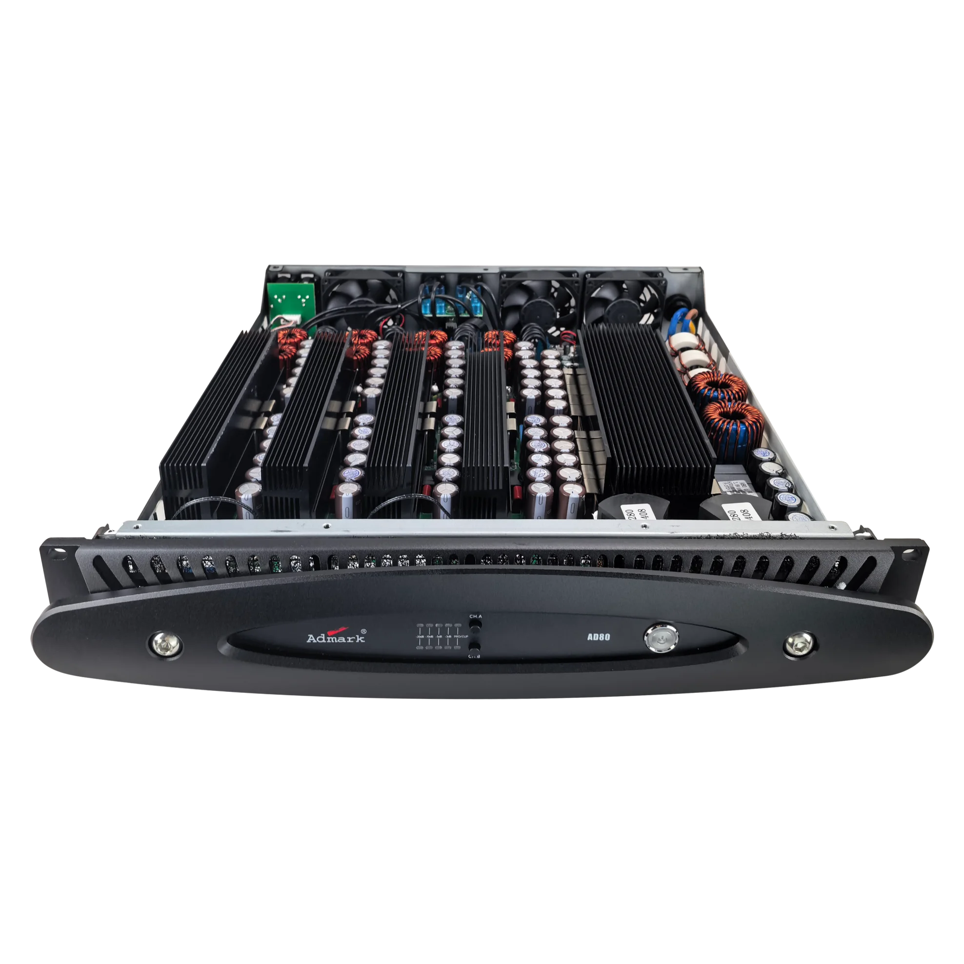 Professional Class D Amplifier  AD80 2 Channel RMS 2x8200W Hi-Fi Digital Power Amplifier With XLR Connectivity Metal