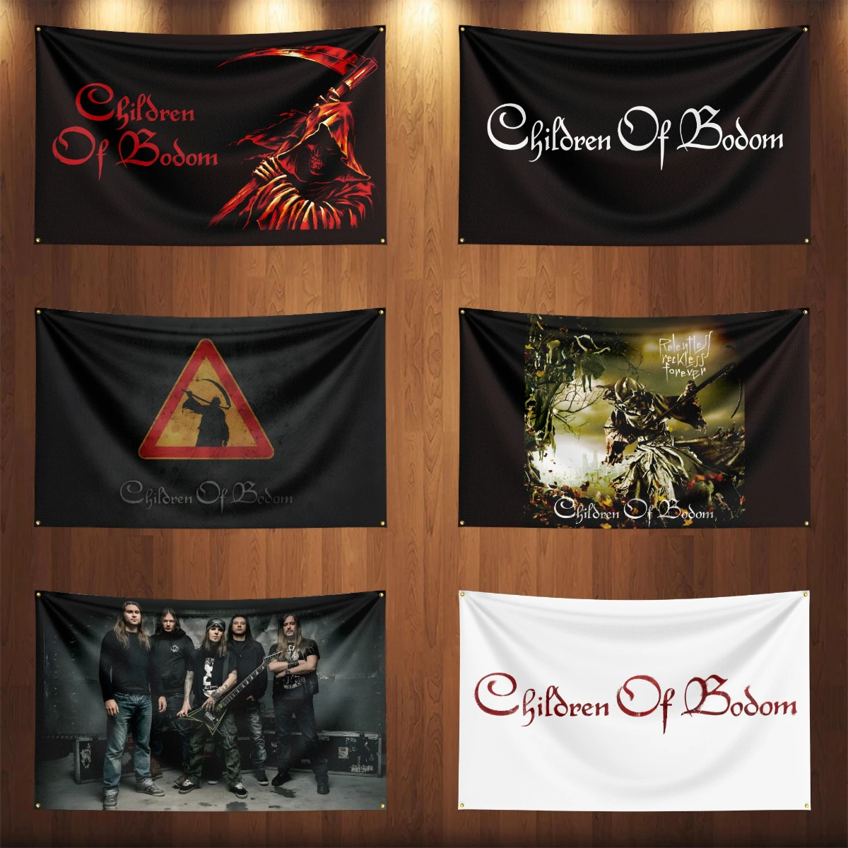 3x5 Ft Heavy Rock Band C-Children-of-Bodoms Flag Polyester Digital Printing Banner for Bedroom Art Out Door Tapestry Decora