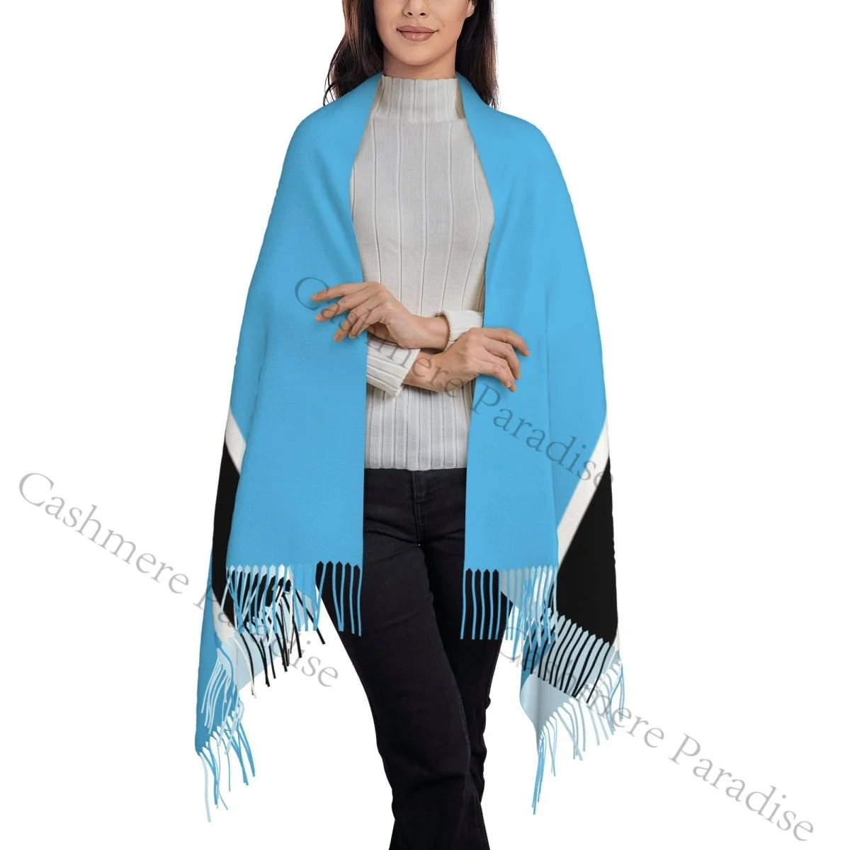 Botswana Flag Shawls and Wraps for Evening Dresses Womens Shawls Wraps Dressy Shawls and Wraps
