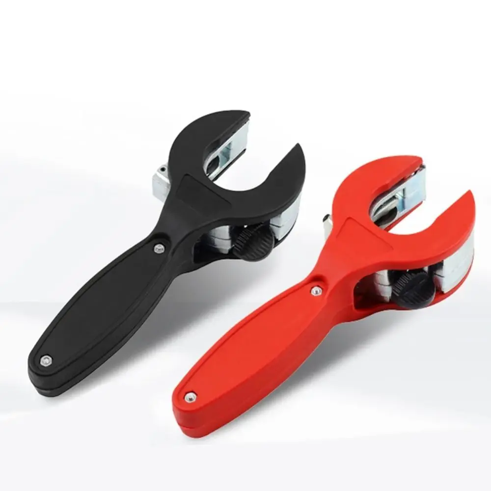 

PVC / PU / PP / PE Aluminium Ratchet Tube Pipe Cutter Hose Cutting 8-29mm Tube Pipe Cutter Black Red Ratchet Tool Copper