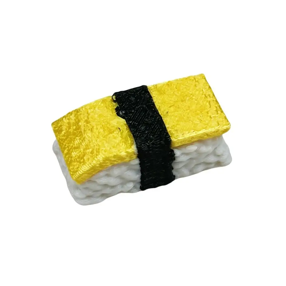 Resin Sushi Key Cap Food Shape Cute Decoration Mechanical Keyboard Key Cap Cartoon Desktop Decor For ESC Keycaps Men Gift