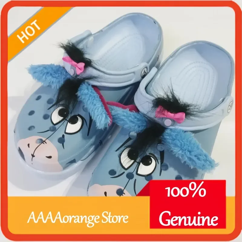 

Disney Eeyore toddler summer sandals lightweight non slip soft soled shoes for kids breathable dirt resistant children footwear